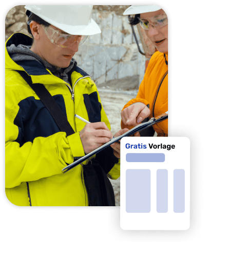 **Gratis Vorlage** Anwesenheitsliste für die Baustelle